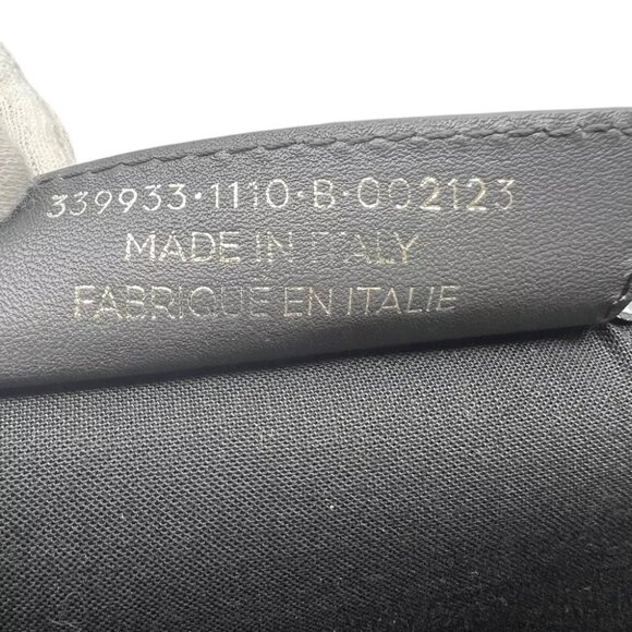 BALENCIAGA Navy Cabas Hand Bag Gray Leather - Picture 12 of 12